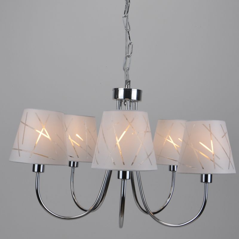 Mặt dây đèn với 5 cái bóng vải