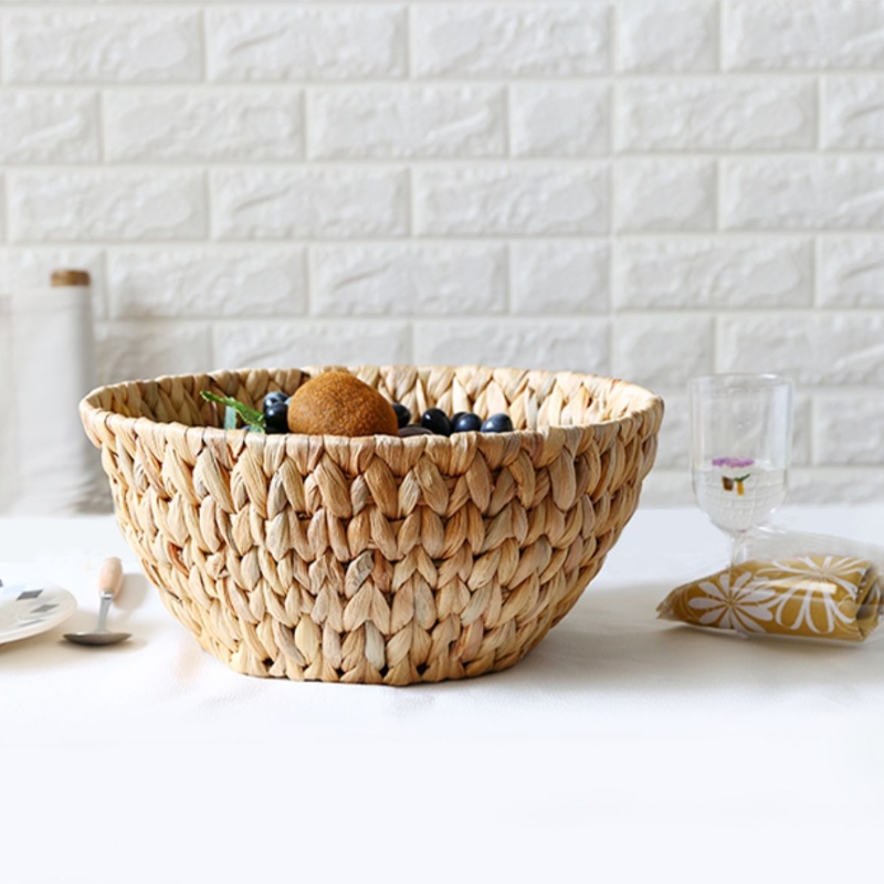 Giỏ lục bình dệt