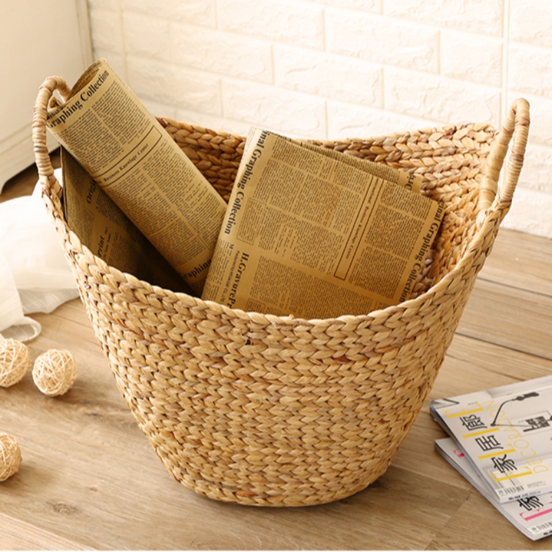 Bộ 3 giỏ lục bình trang trí nhà