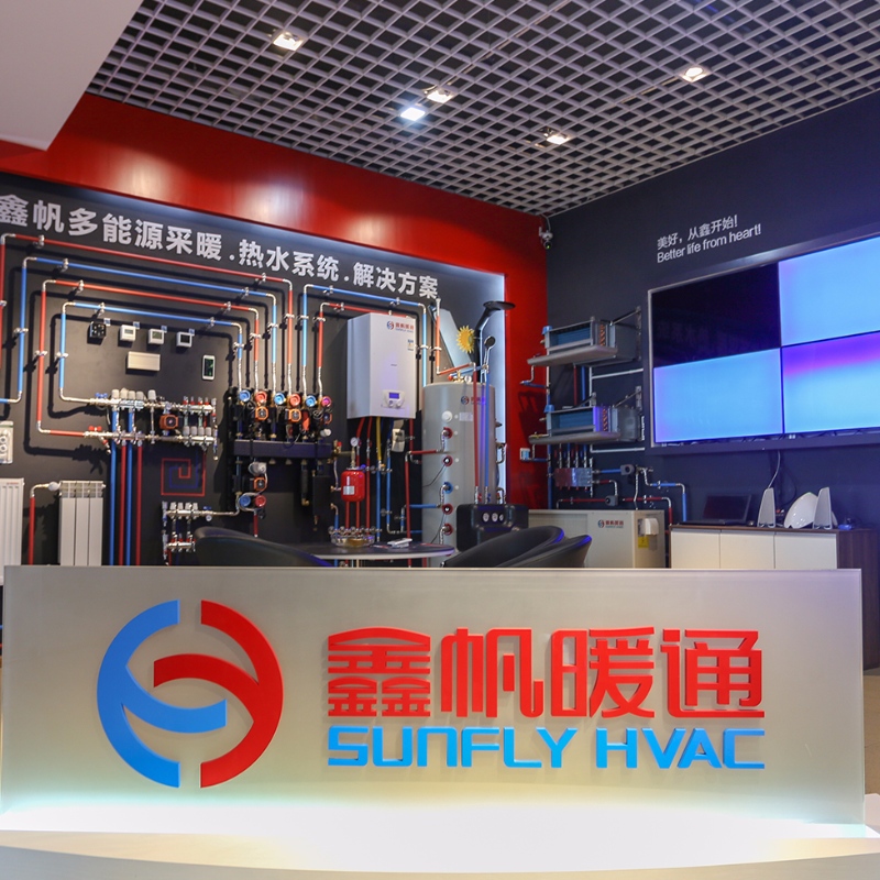 Sunfly XF20005B Bộ chia nước địa nhiệt Full Brass đa tạp cho ống nước dưới van trộn sưởi ấm