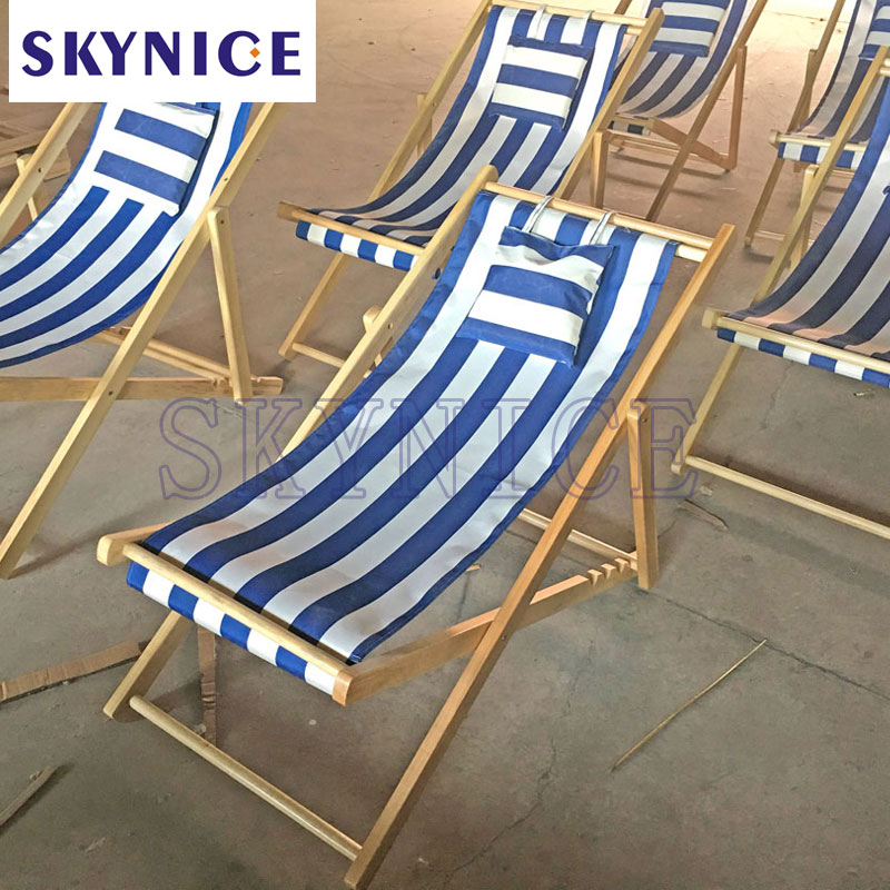 Ghế ngoài trời có thể gập lại bằng gỗ