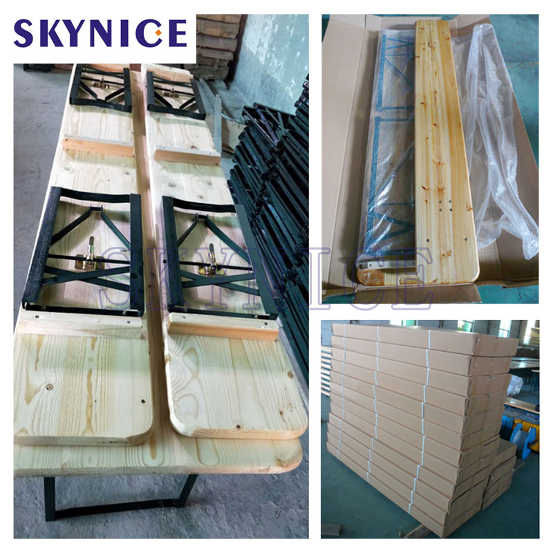 Bàn cao ốc, bia gỗ