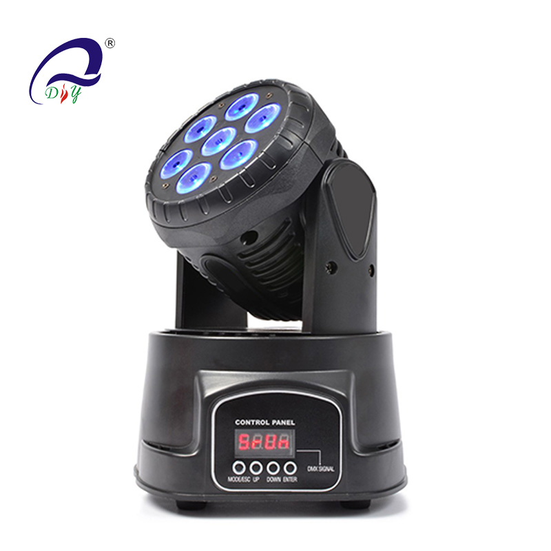 Uh-14 7pcs*10W/15W LED Mini Move Wash Head light