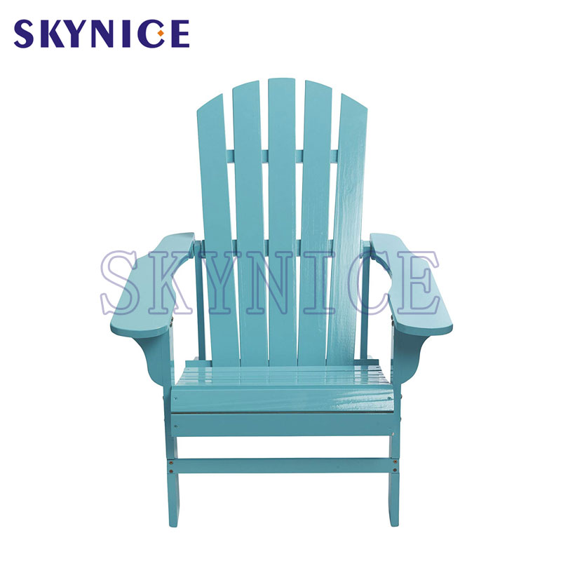 Xe đặc biệt thế gỗ ngoài cửa chính Patio Garden Lounge Adirondack Ghế