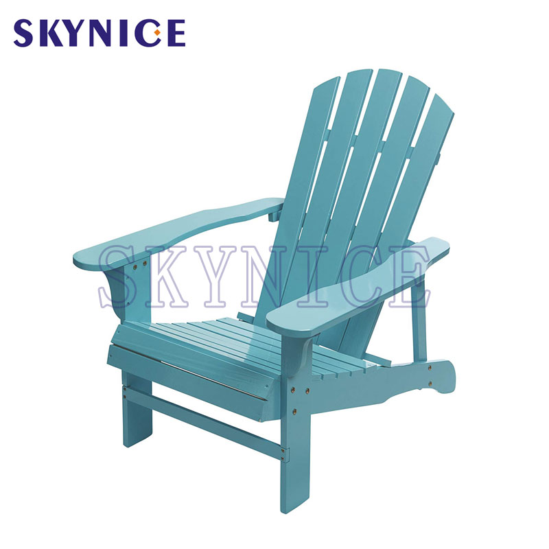 Xe đặc biệt thế gỗ ngoài cửa chính Patio Garden Lounge Adirondack Ghế
