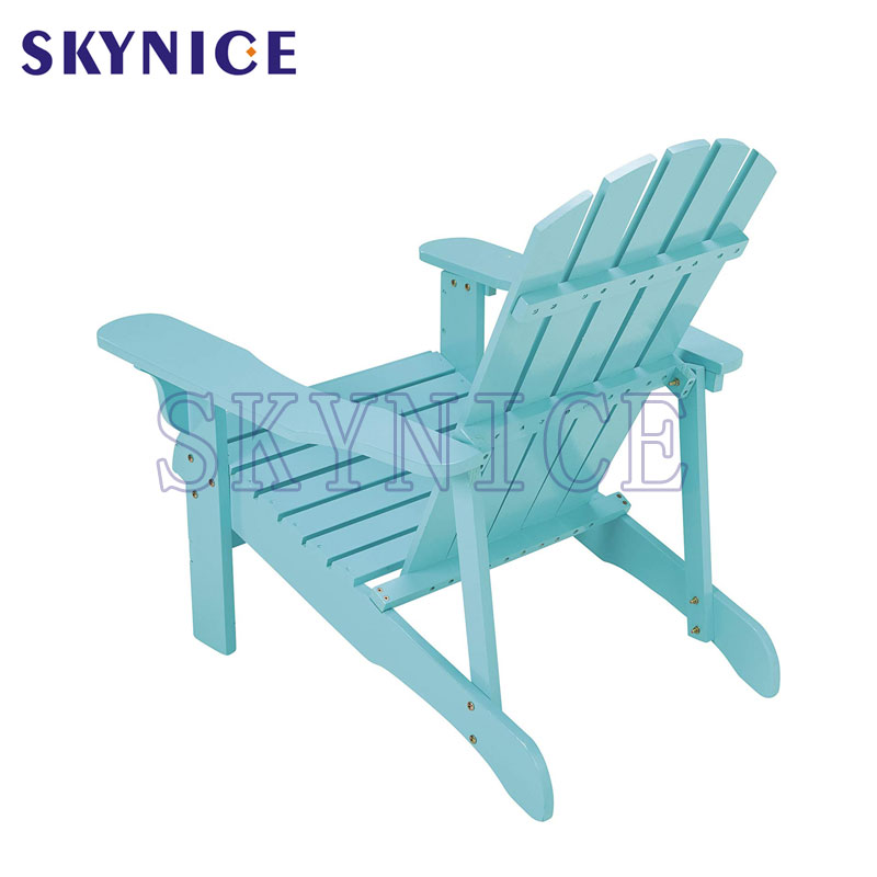 Xe đặc biệt thế gỗ ngoài cửa chính Patio Garden Lounge Adirondack Ghế