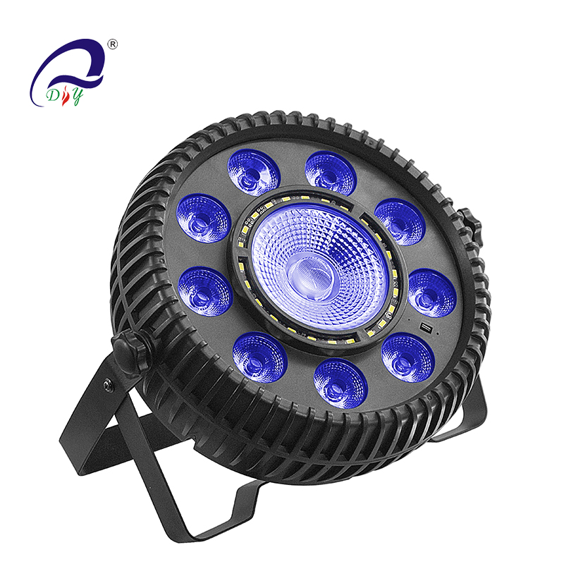 PL9H Mini 9PCS 4IN1/ 5IN1 LED COB Strom Won Light for Wedding