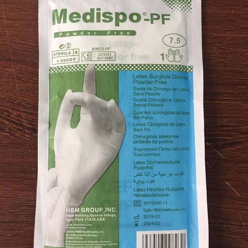 Găng tay cao su vô trùng