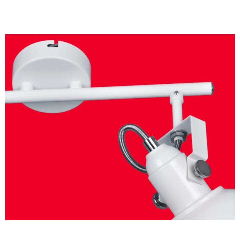 Spot light-2 với bóng kim loại và giá đỡ chữ U