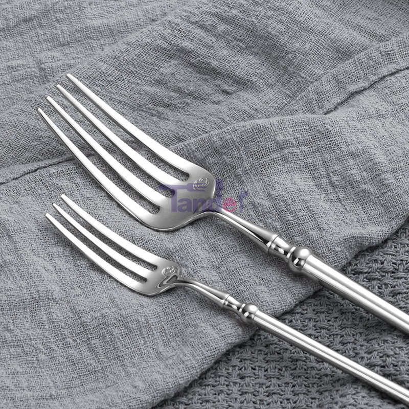 chất lượng cao bộ tay cầm dài, bộ dao kéo bạc cưới bằng đũa