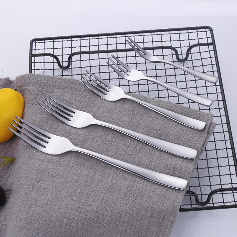 Morden 19 CÁI Thiết kế đơn giản \/ cổ điển Gương Bộ đồ ăn bằng kim loại Ba Lan