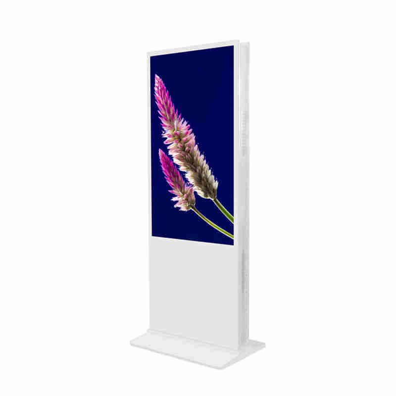 43 inch Floor Uptaning Double Sided Digital ký nce kiok Advertising Player Billboard for shopping, chain store and bank sảnh