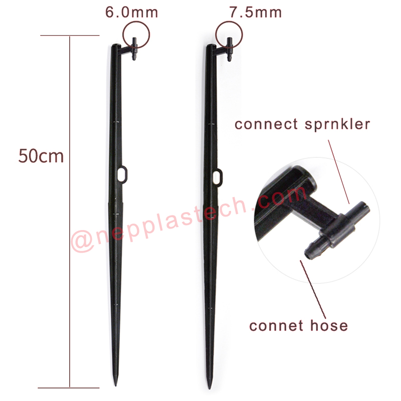 hệ thống tưới năng lượng mặt trời phụ kiện 15mm đến 60mm micro micro phun nước phun