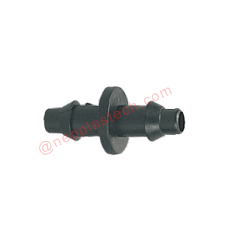 Hệ thống tưới cây đôi kết nối thẳng gai 4*7mm mối liên kết bịt đầu mối cho những chậu chậu hoa