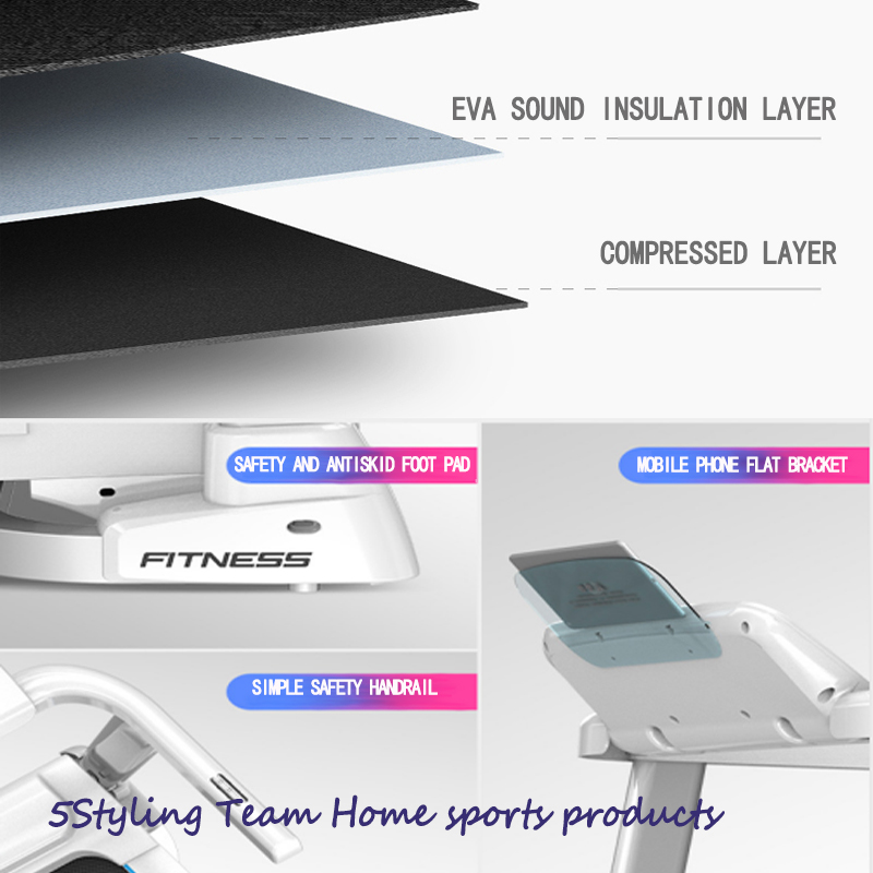 Xuyên biên giới nóng mới máy chạy bộ thương mại trong và ngoài nước máy đi bộ thông minh có thể gập lại trong nhà thiết bị thể dục đa chức năng