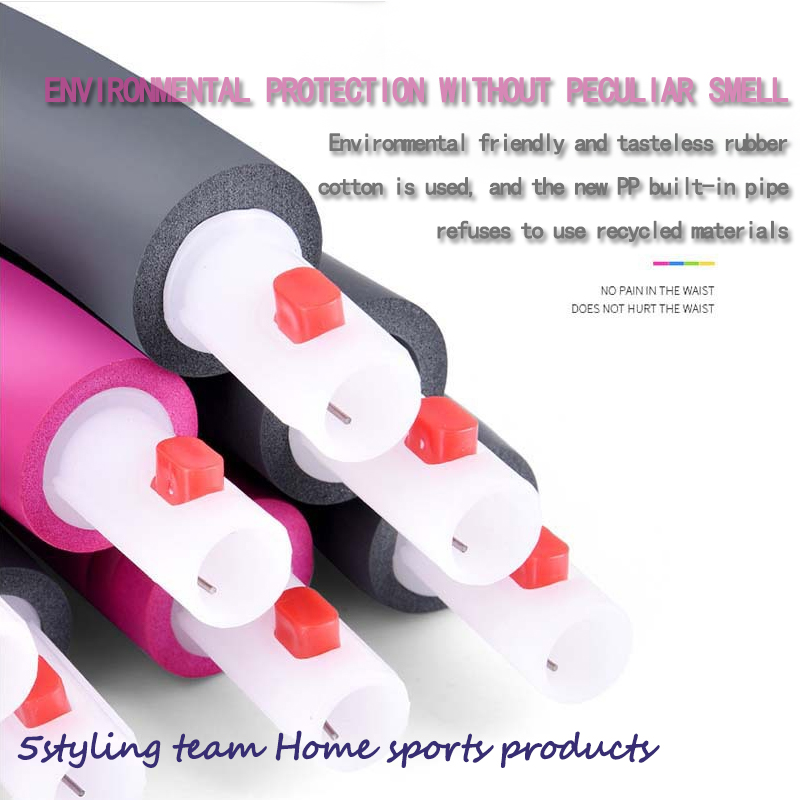 Hula hoop có thể tháo rời hula hoop giảm béo vòng giảm béo thiết bị thể dục vòng massage bọt cho người lớn và trẻ em