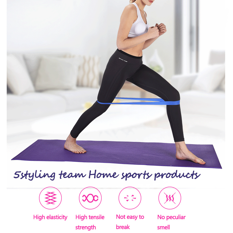 Mủ tự nhiên phục hồi chức năng gân tập thể dục sức đề kháng căng thẳng vòng kháng chiến latex vành đai sức khỏe đa chức năng kháng