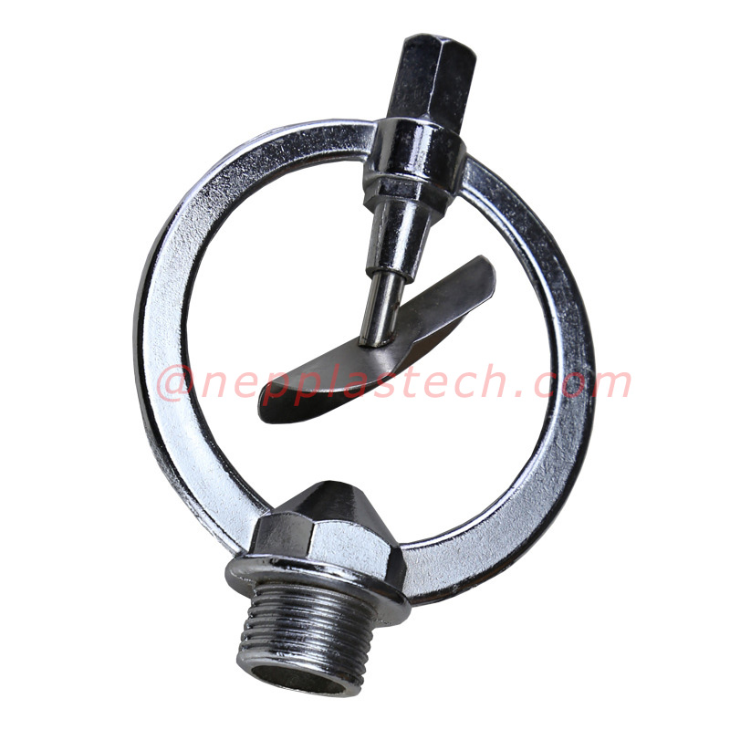 Bướm hợp kim kẽm 1\/2 inch tự động xoay mưa phun cỏ tưới và tưới tưới vườn