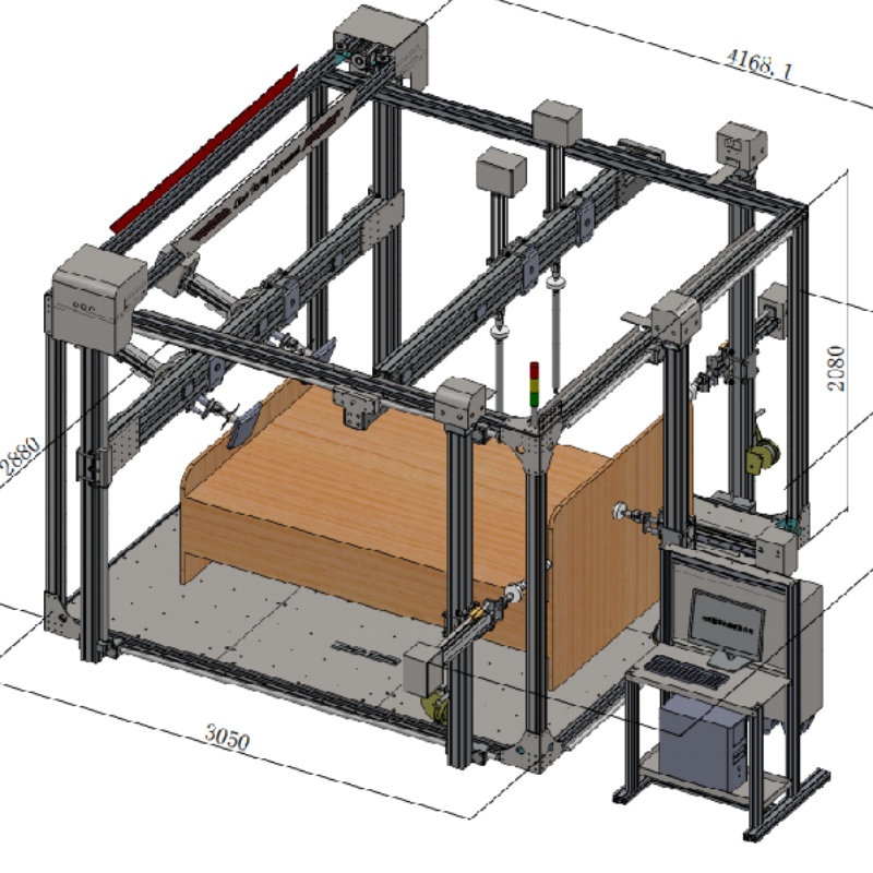 LT-JJ16-A Máy kiểm tra cơ học tích hợp cho giường và tủ