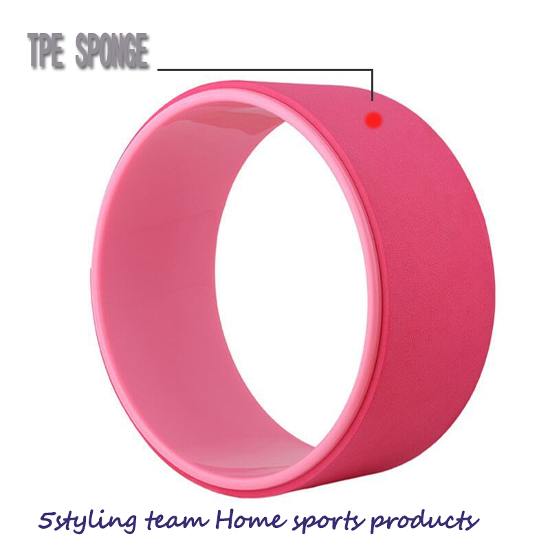 Bán trực tiếp của nhà sản xuất Yoga bánh xe uốn cong tạo tác lại thấp hơn mở trở lại Bánh xe yoga Vòng tròn Pilates Bánh xe Pháp