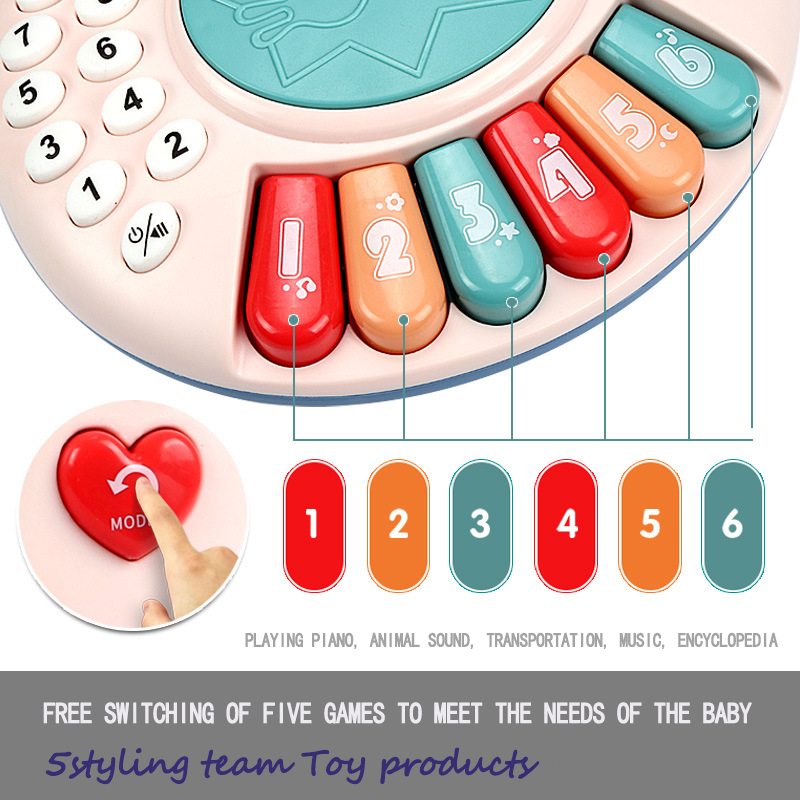 Nhạc thiếu nhi, ánh sáng, vỗ tay, đàn organ điện tử, điện thoại, trống, bài hát thiếu nhi, ý thức giáo dục, đồ chơi giáo dục sớm cho trẻ em