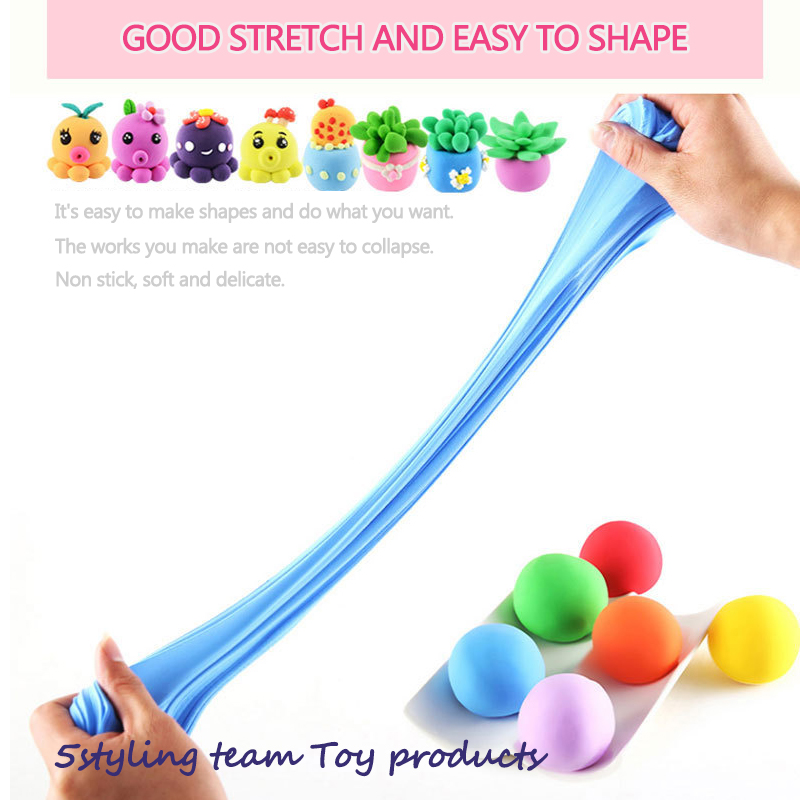 Nhà máy trực tiếp bán đất sét siêu nhẹ 24 màu phù hợp với đất sét trẻ em DIY đồ chơi putty bán buôn không gian màu bùn