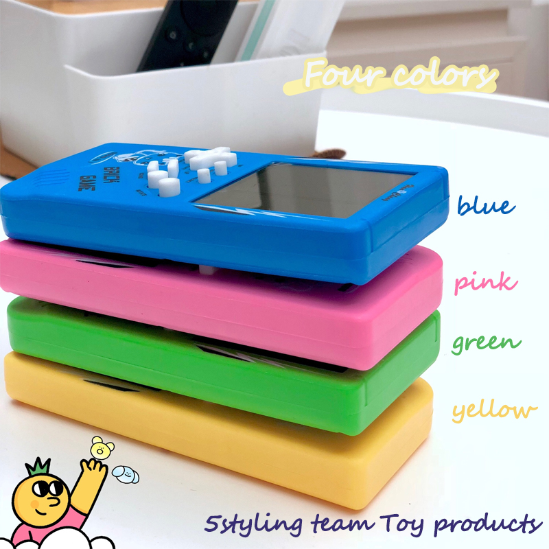 Ngoại thương phổ biến cầm tay màn hình lớn máy trò chơi Tetris hoài cổ cổ điển câu đố sáng tạo quà tặng