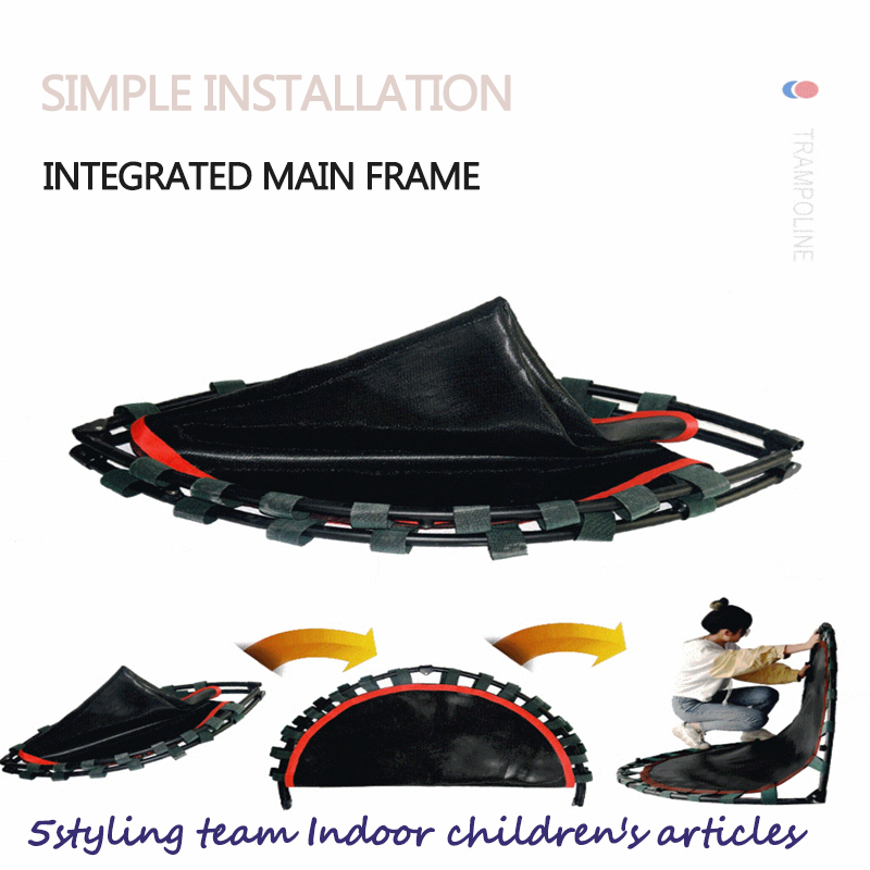 Trampoline giảm cân Trampoline trẻ em trampoline gia đình bé trampoline với lưới bảo vệ trẻ em phòng nhỏ