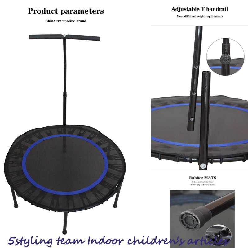 Tianxin trampoline dành cho người lớn trẻ em tập thể dục tại nhà trampoline trong nhà và ngoài trời trampoline dây đàn hồi với lan can trampoline