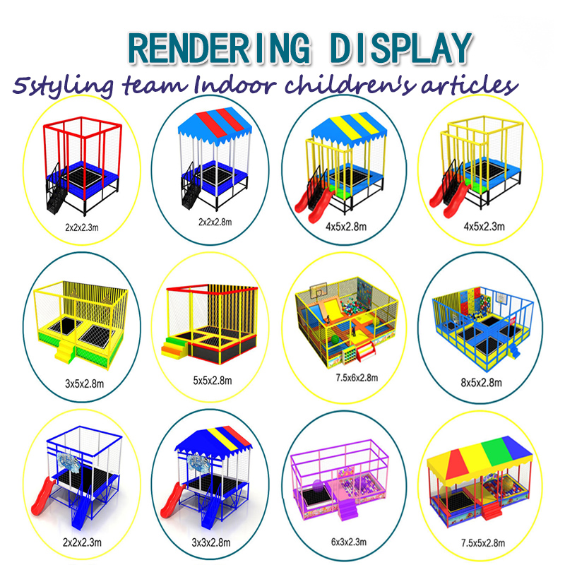 Trampoline cho trẻ em mẫu giáo; tấm bạt lò xo trong nhà và ngoài trời; quảng trường công viên ngoài trời; trampoline tùy chỉnh của nhà sản xuất