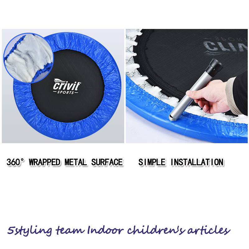 Trẻ em tấm bạt lò xo trong nhà tấm bạt lò xo trong nhà bé tấm bạt lò xo có tay vịn lò xo sản xuất bán trực tiếp