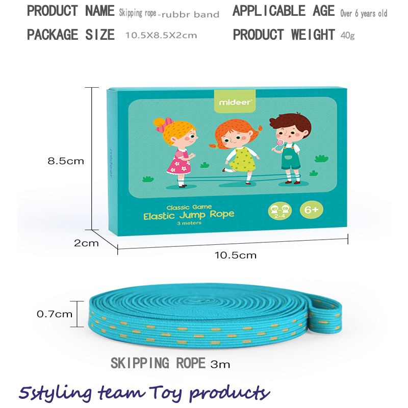 Bọn trẻ Mideer Mila's play cao su band outtrường tiểu học sinh sinh sinh sinh sinh sinh sinh lớp cao su dây nữ thoát dây nơ nơ nơ.