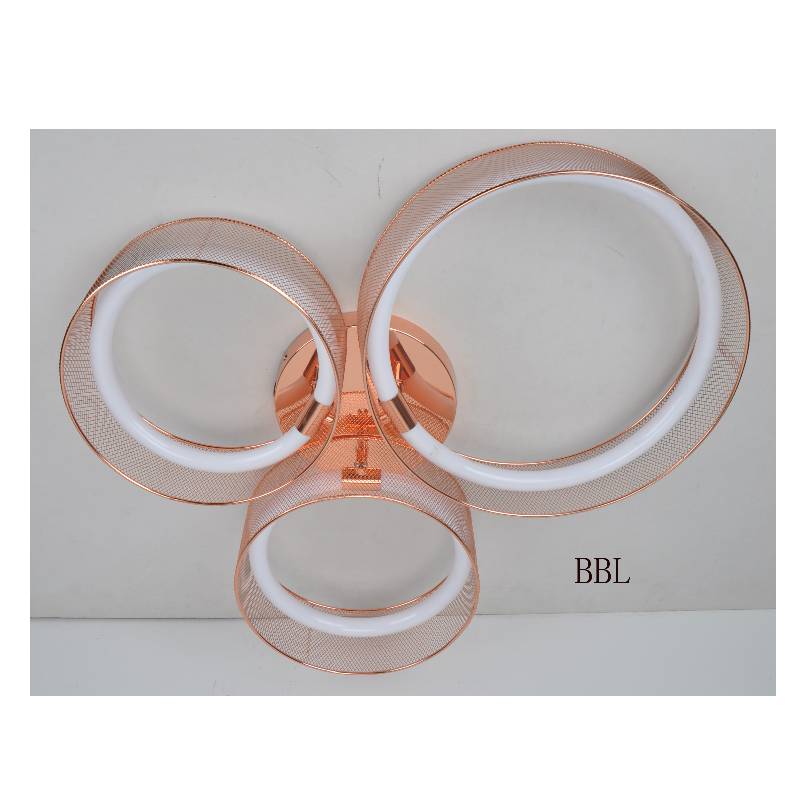 Bóng trần bằng lưới, có họa tiết bằng kim loại