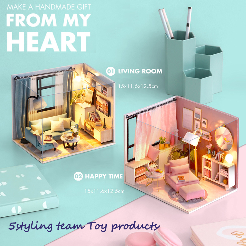 Ngôi nhà riêng: giờ hạnh phúc ánh sáng và góc phòng khách