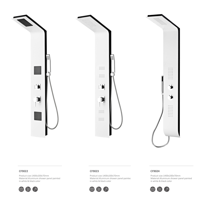 Bảng điều khiển vòi sen nhôm CF9020