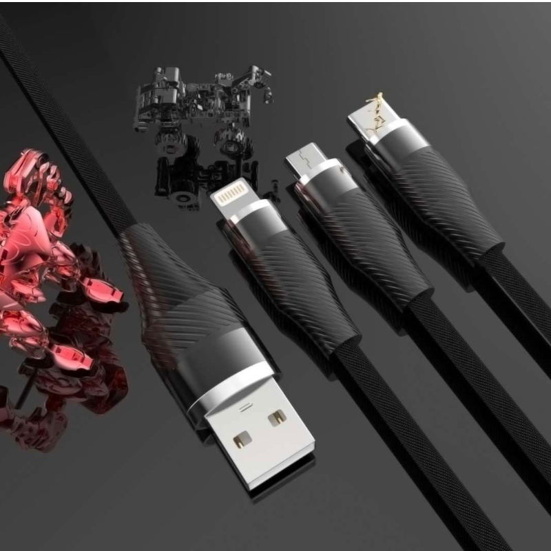 Cáp USB 2.0 bện điện thoại di động