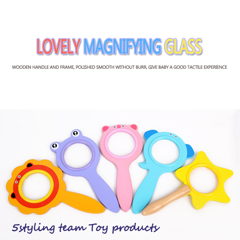 Phim hoạt hình kính lúp dn07 quan sát côn trùng trẻ em thí nghiệm khoa học đồ chơi trợ giảng của trường mẫu giáo nhỏ 0,1