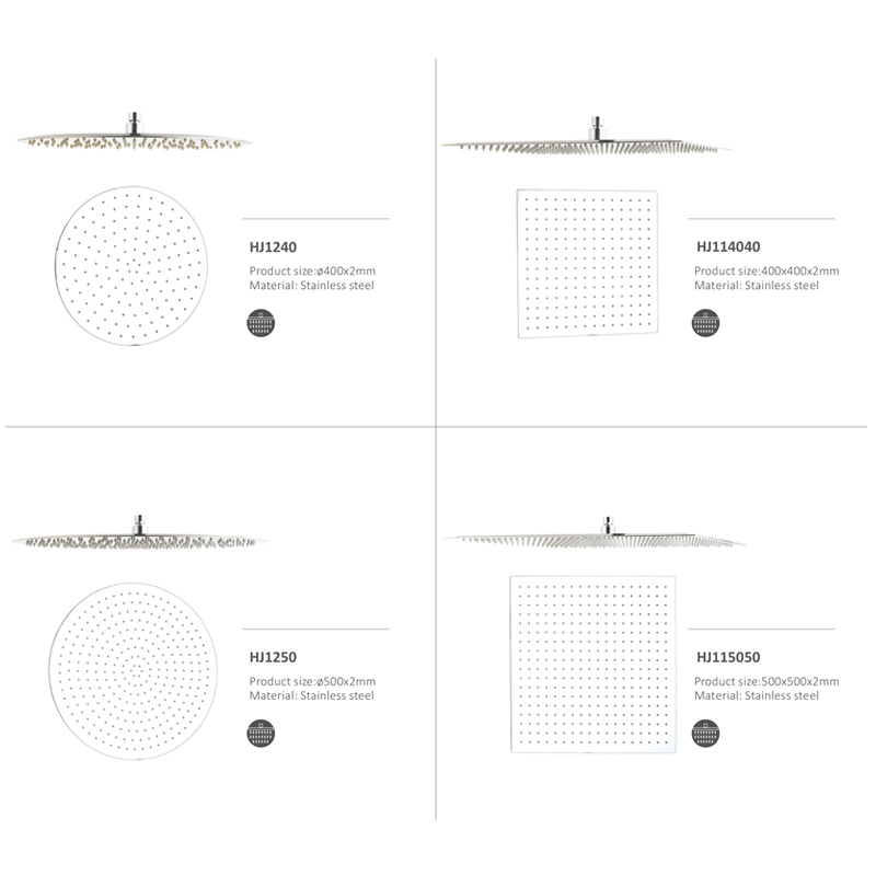 Đầu vòi sen inox