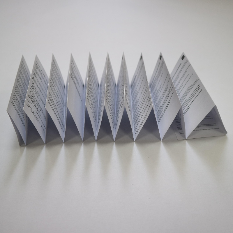 In đơn sắc tùy chỉnh thủ công gấp