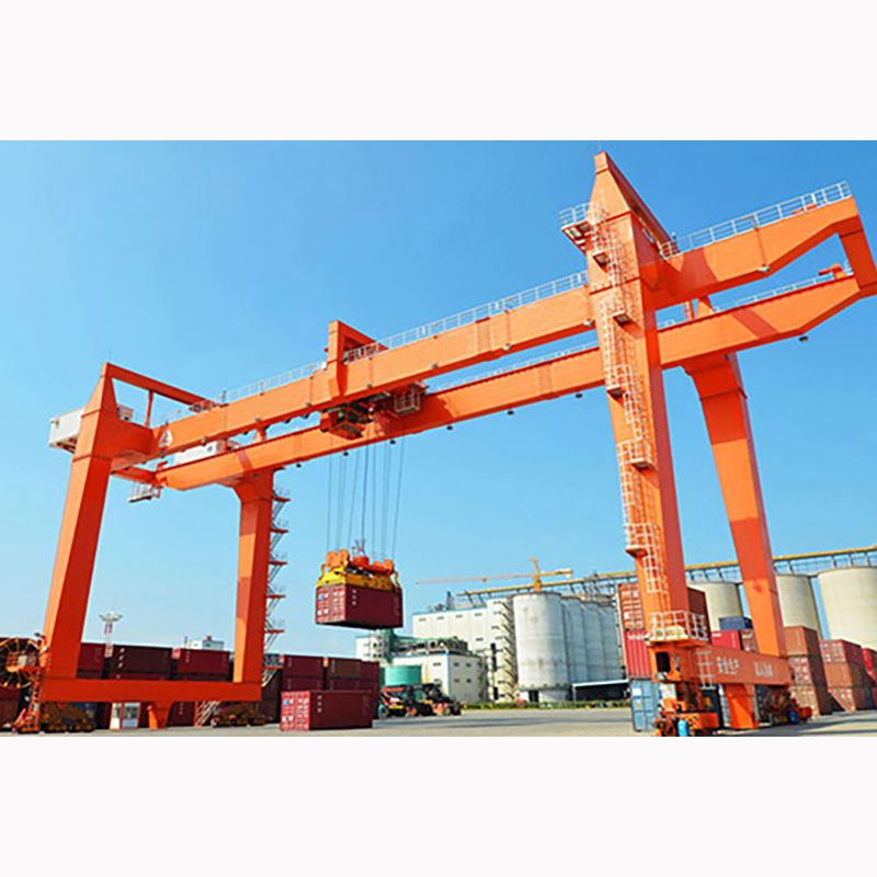 Cổng trục gắn container