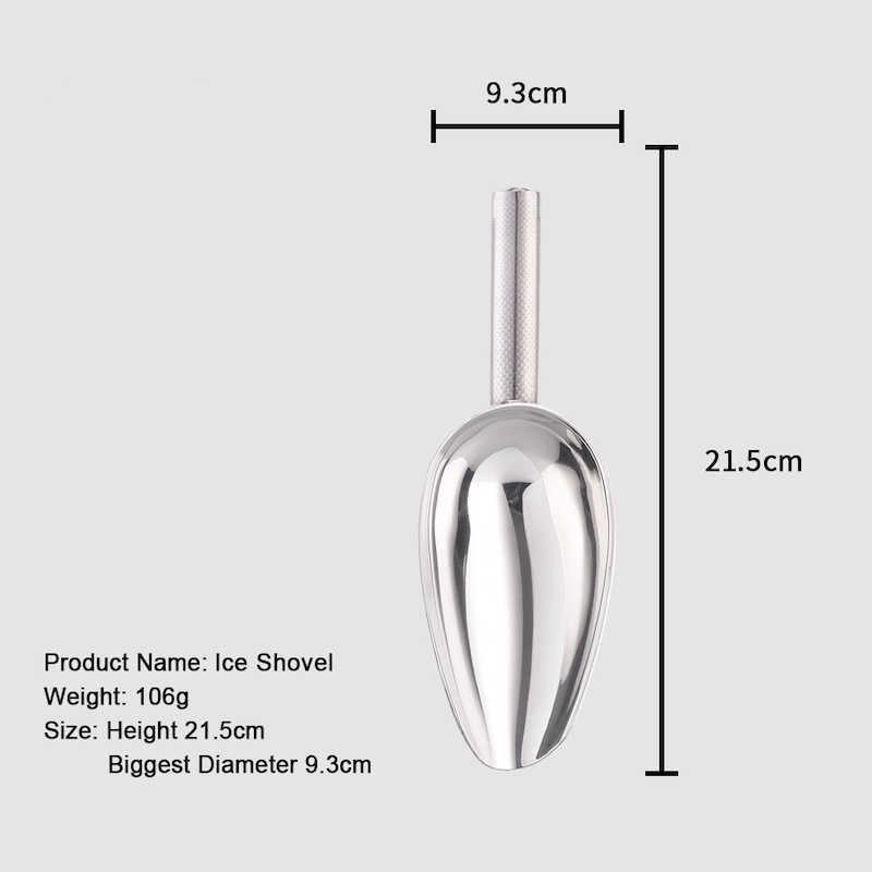Thanh công cụ thép không gỉ Ice Scoop