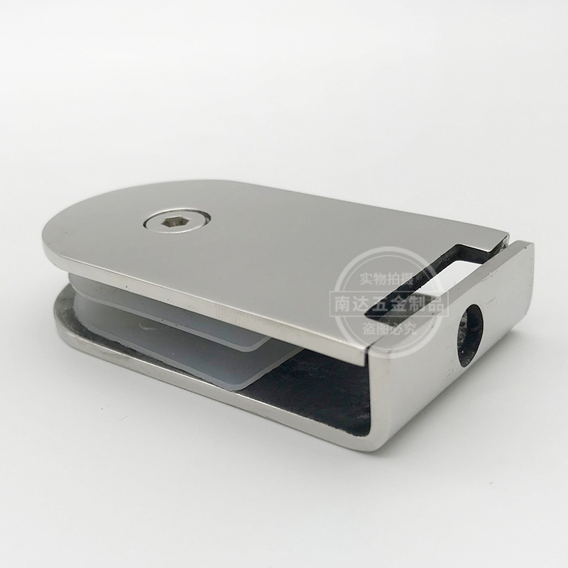 Mã phân tách thủy tinh thép thép thép thép thép 0 cấp kẹp thép bảo vệ khe phân tách phòng tắm