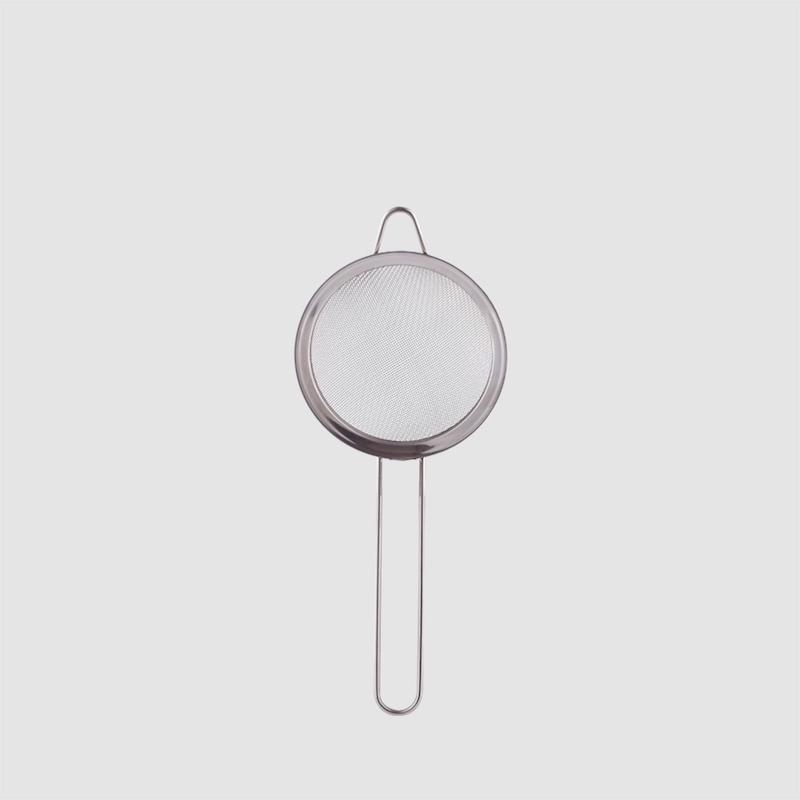 KÍCH THƯỚC NHỎ Dụng cụ làm bánh \/ Rây bột thép không gỉ cầm tay \/ Lọc bếp
