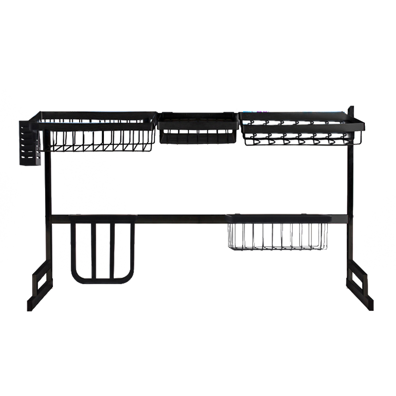 Tùy chỉnh thép không gỉ Thường trực Loại làm khô Bồn rửa nhà bếp Giá kệ lưu trữ nhà bếp