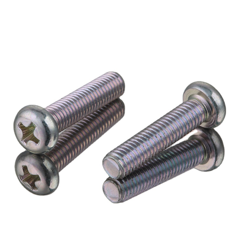 Máy Chặt chéo Pan Chốt Chốt Đầu Bu lông Thép Nuts Vít