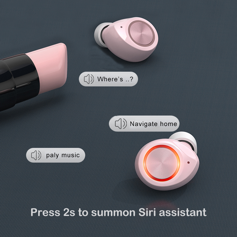 Tai nghe Bluetooth TWS Chất lượng âm thanh TW60 HD Thiết kế nhỏ Hoạt động cảm ứng