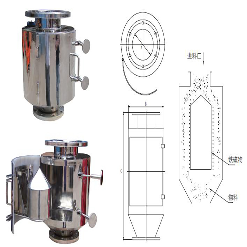 Bullet Magnet cường độ cao Vật liệu từ đất hiếm ngăn chặn tramp sắt