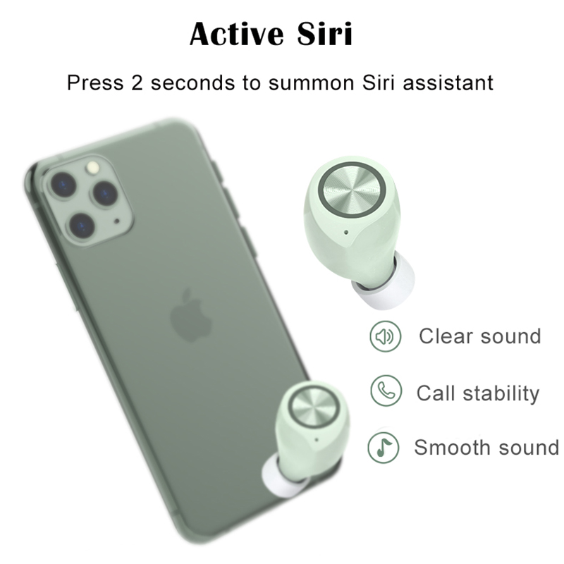 TWS BlueRăng Earphon TW700 phẩm chất âm thanh Mini Thiết kế Operation.