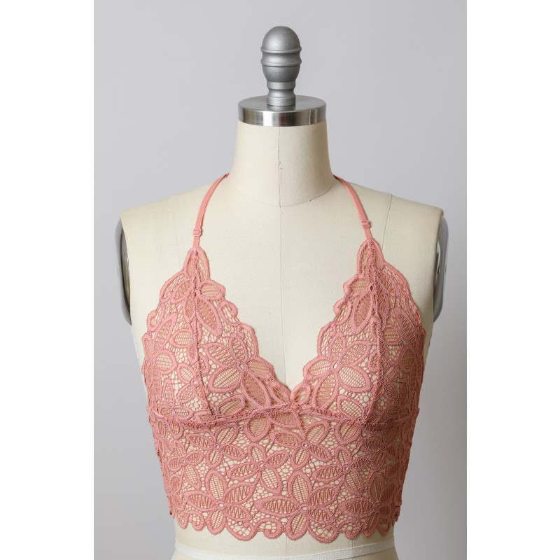 GA-5426 Racerback hoa ren Bralette