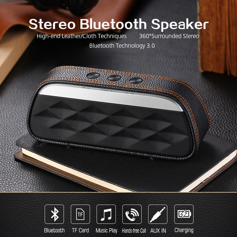 High End Stereo Wireless bluetooth Speaker 1200 mAh Battery.